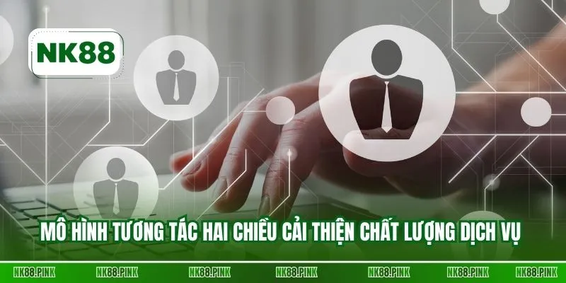 Mô hình tương tác hai chiều cải thiện chất lượng dịch vụ 